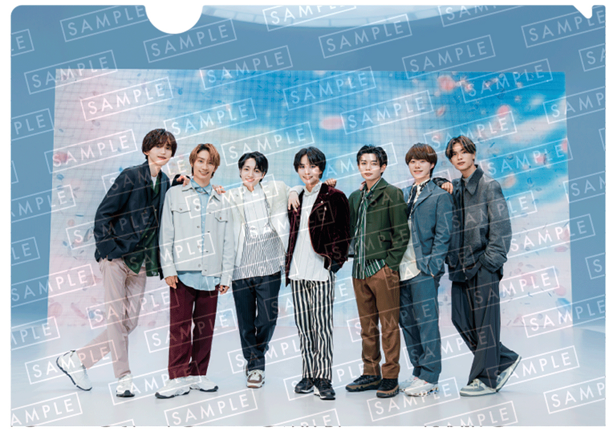 なにわ男子 5thシングル「Make Up Day / Missing」先着購入特典の絵柄