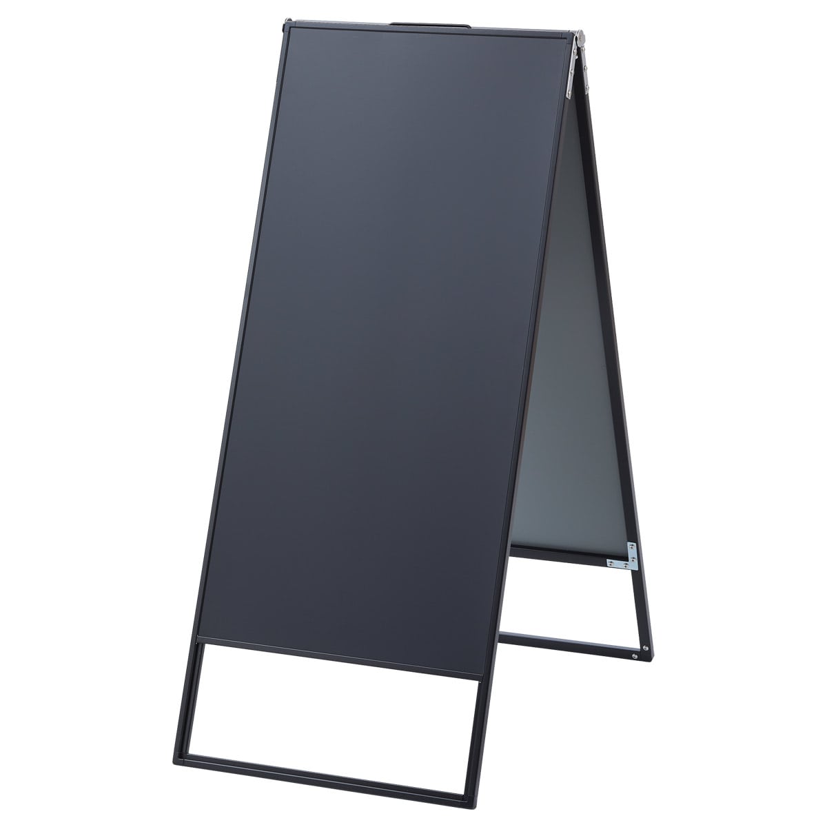 アルミフレームブラックボードA型看板(両面仕様) ブラック