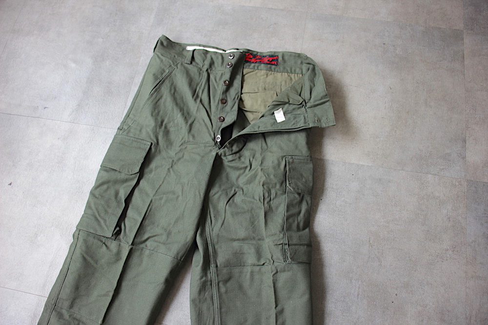 全国通販】DEAD STOCK 50s FRENCH ARMY”M47 CARGO PANTS 前期
