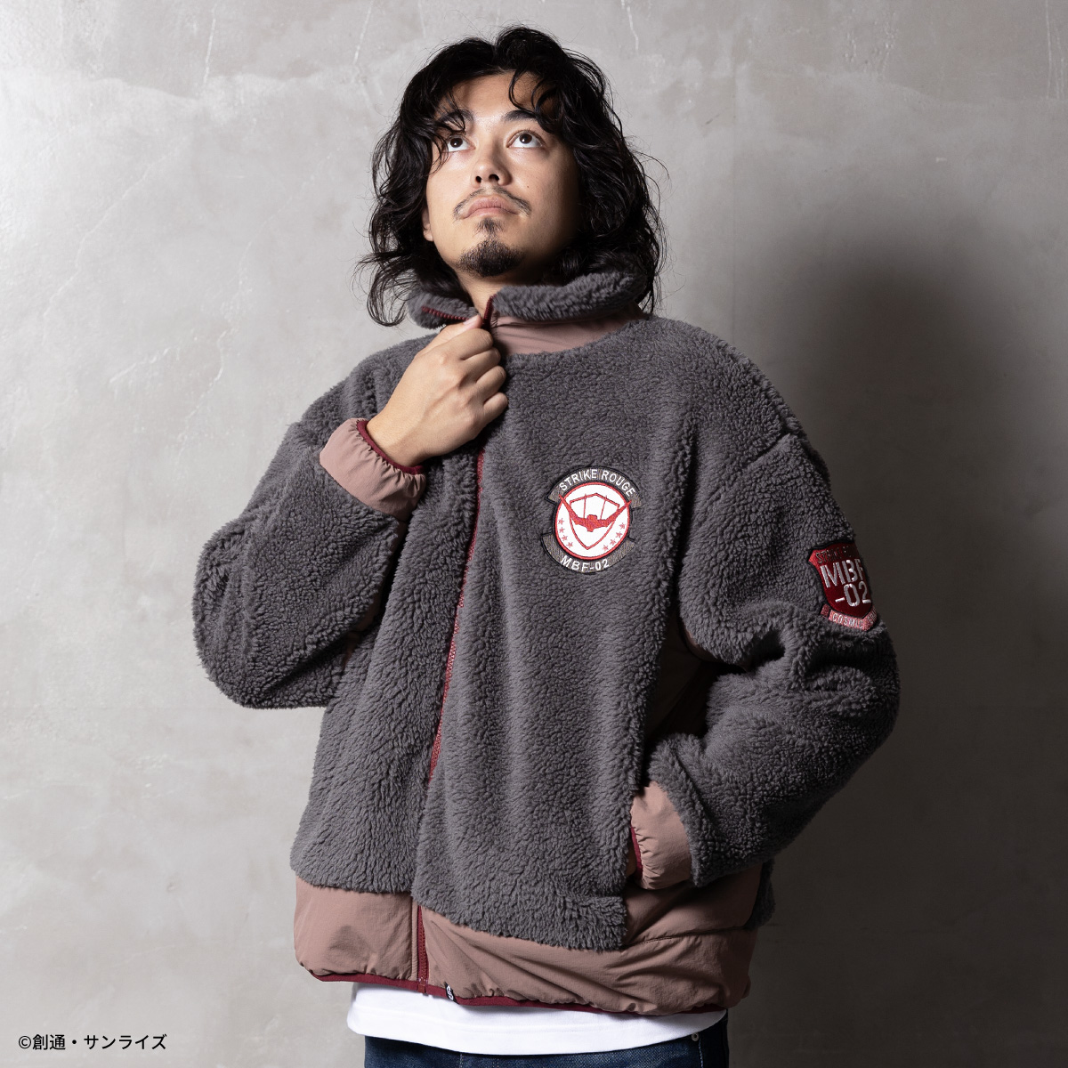 STRICT-G『機動戦士ガンダムSEED』ボアフリースジャケット ストライク
