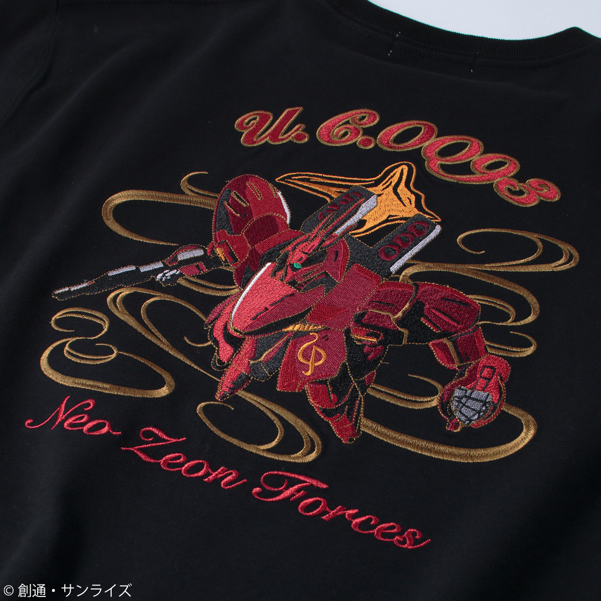 STRICT-G『機動戦士ガンダム 逆襲シャア』刺繍Tシャツ MSN-04 サザビー