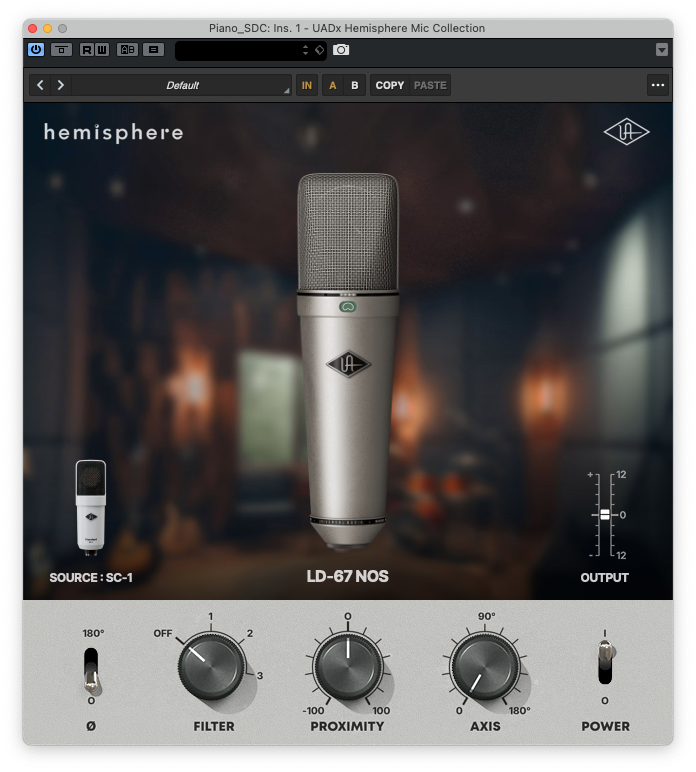 Universal audio SC-1 Mic & Wireless