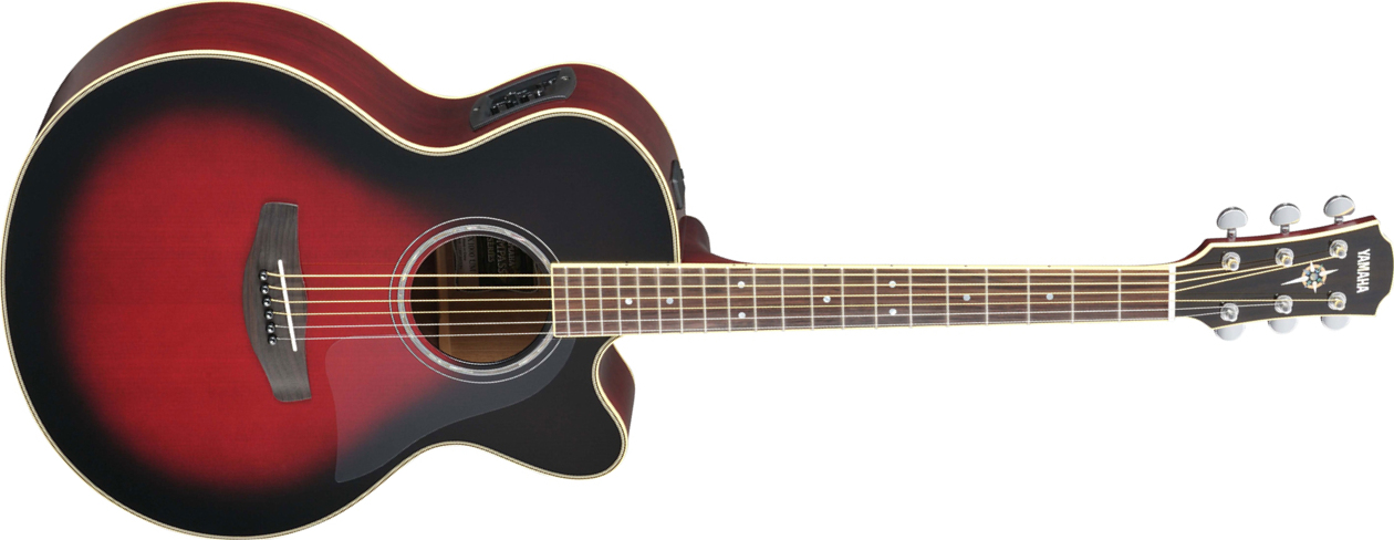 Yamaha CPX700II - dusk sun red Folk guitar