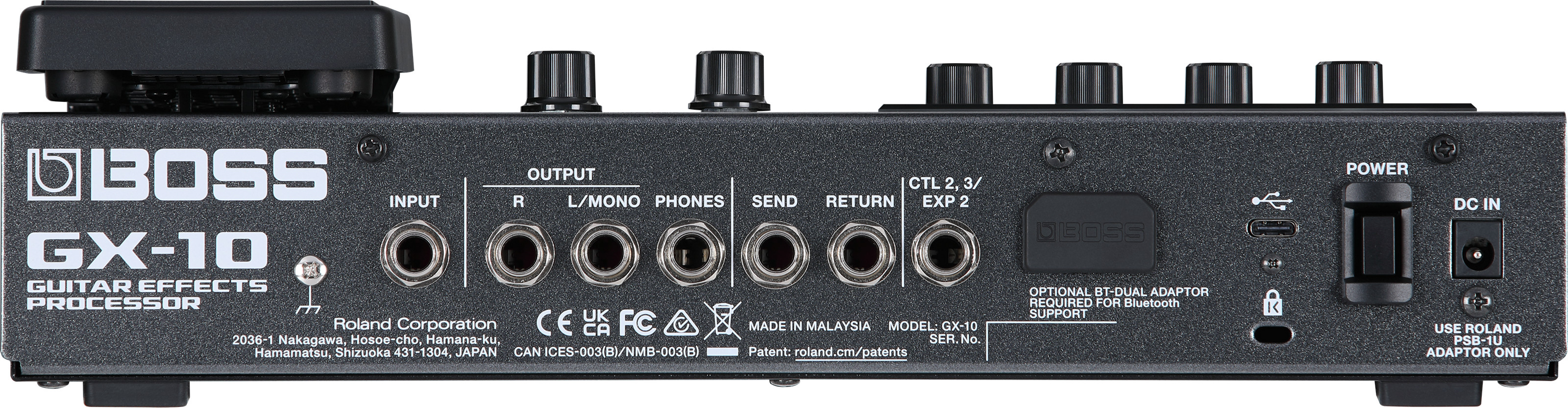 Boss GX-10 Multieffect for electric guitar