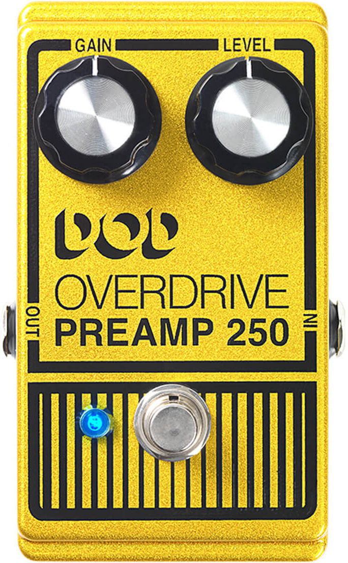 Digitech DOD Reissue Overdrive Preamp 250 Overdrive, distortion