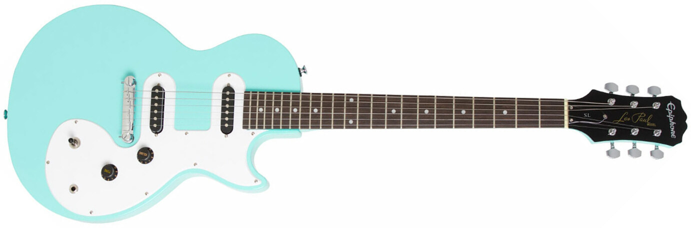 Epiphone Les Paul SL - turquoise Single cut electric guitar