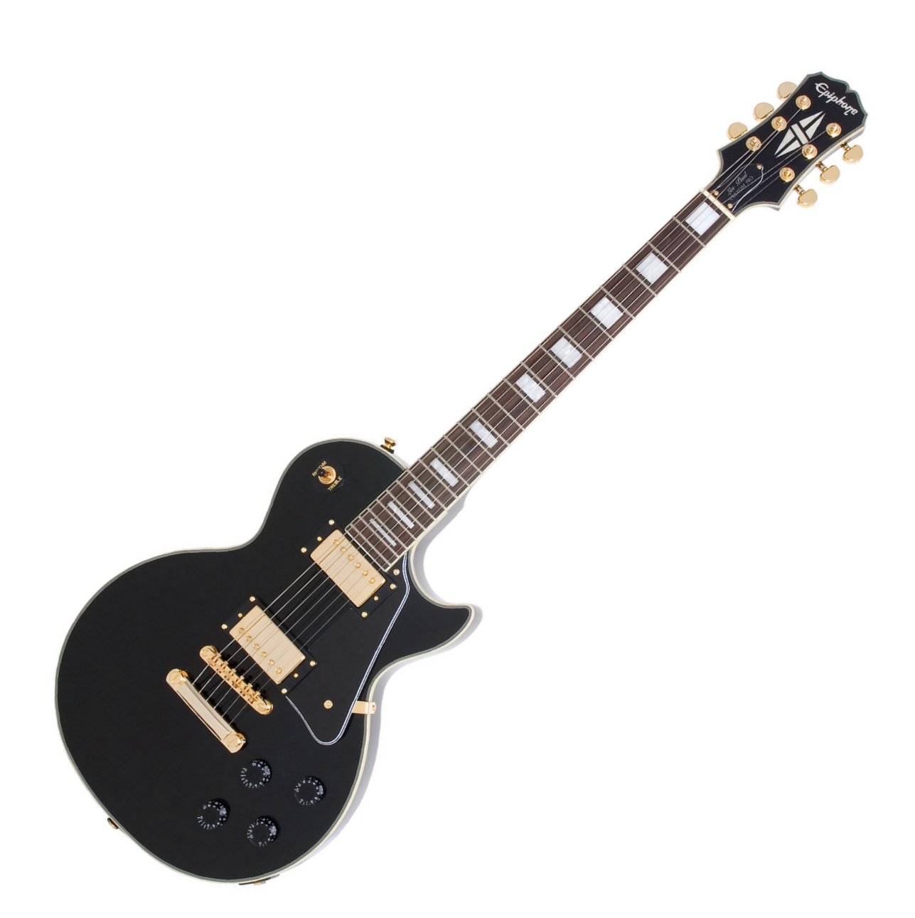 Epiphone Les Paul Custom Pro - ebony Single cut electric guitar