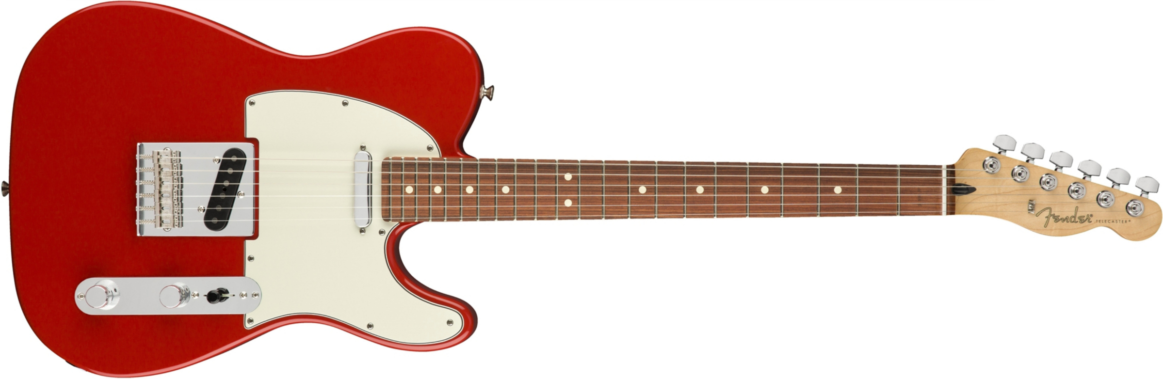 Fender Player Telecaster (MEX, PF) - sonic red Tel shape electric