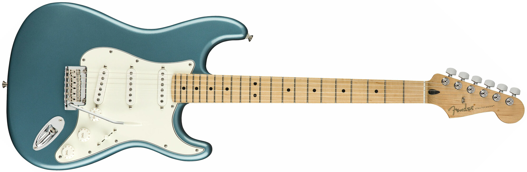 Fender Player Stratocaster (MEX, MN) - tidepool Str shape electric