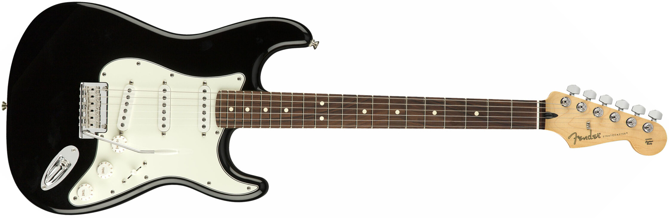 Fender Player Stratocaster (MEX, PF) - black Str shape electric guitar