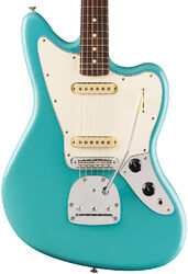 Fender Player Jaguar (MEX, PF) - tidepool Retro rock electric guitar