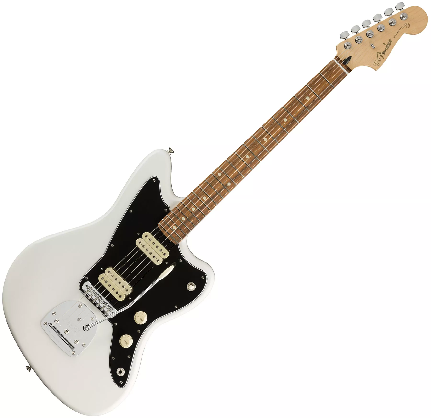 Fender Player Jazzmaster (MEX, PF) - polar white Retro rock