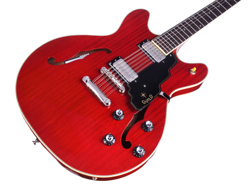 Guild Starfire IV ST-12 Newark ST - cherry red Semi-hollow