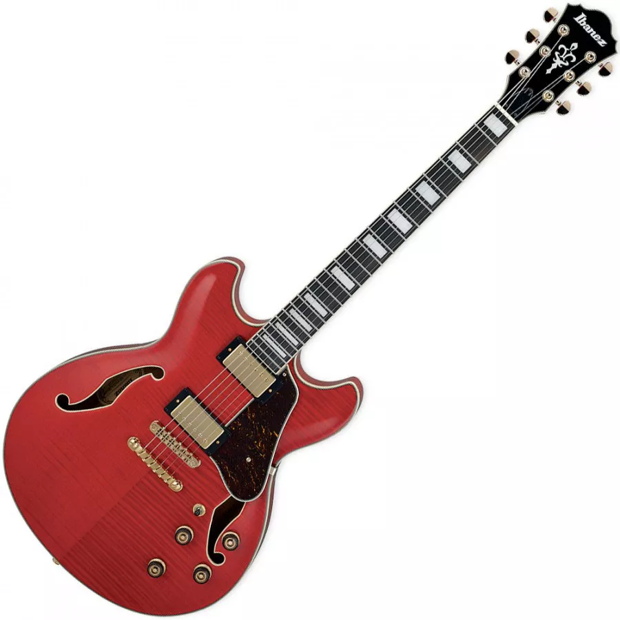 Ibanez AS93FM TCD Artcore Expressionist - trans cherry red Semi