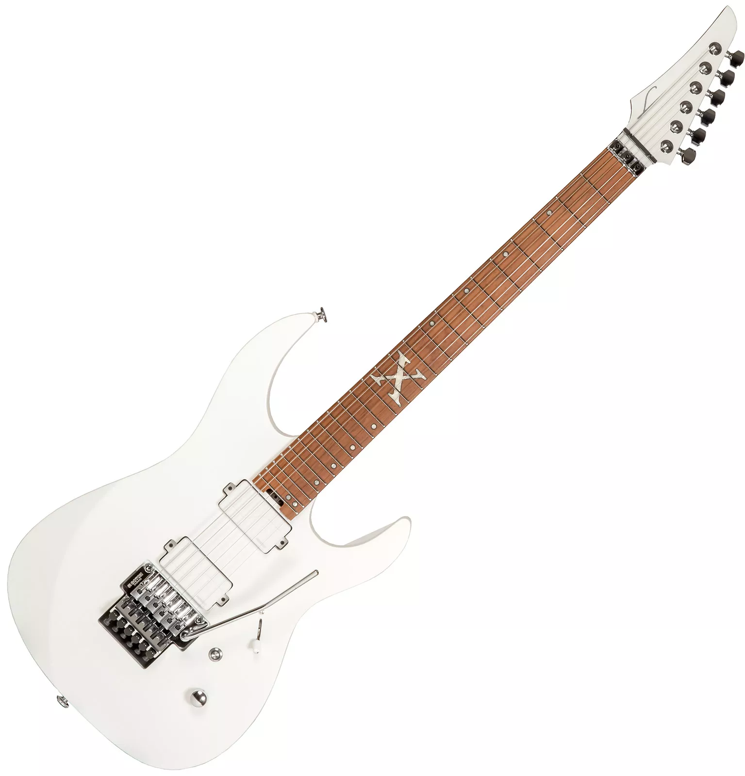 Legator Ninja N6XA 10th Anniversary - frost white Multi-scale guitar