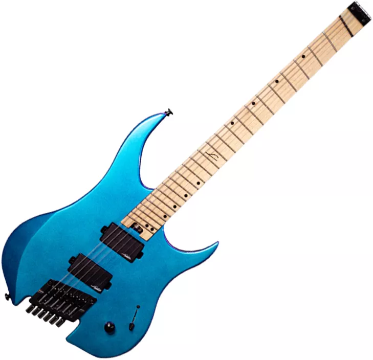 Legator Ghost G6FS - blue color shift Multi-scale guitar