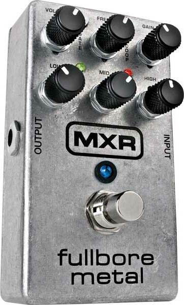 Mxr M116 Fullbore Metal Overdrive, distortion & fuzz effect pedal
