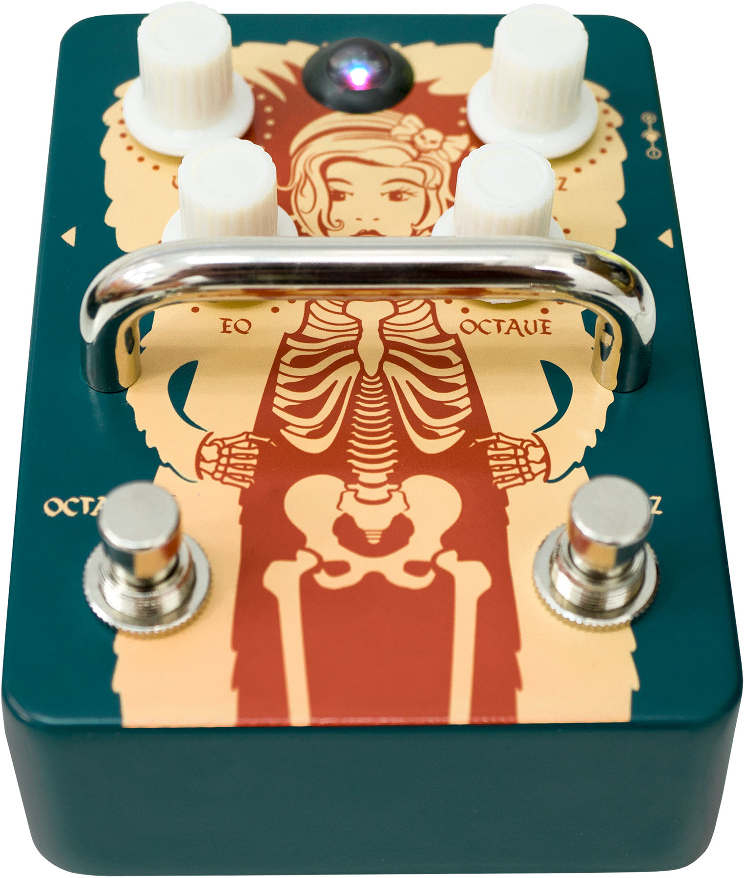 Orange Fur Coat Fuzz Octave Overdrive, distortion & fuzz effect pedal