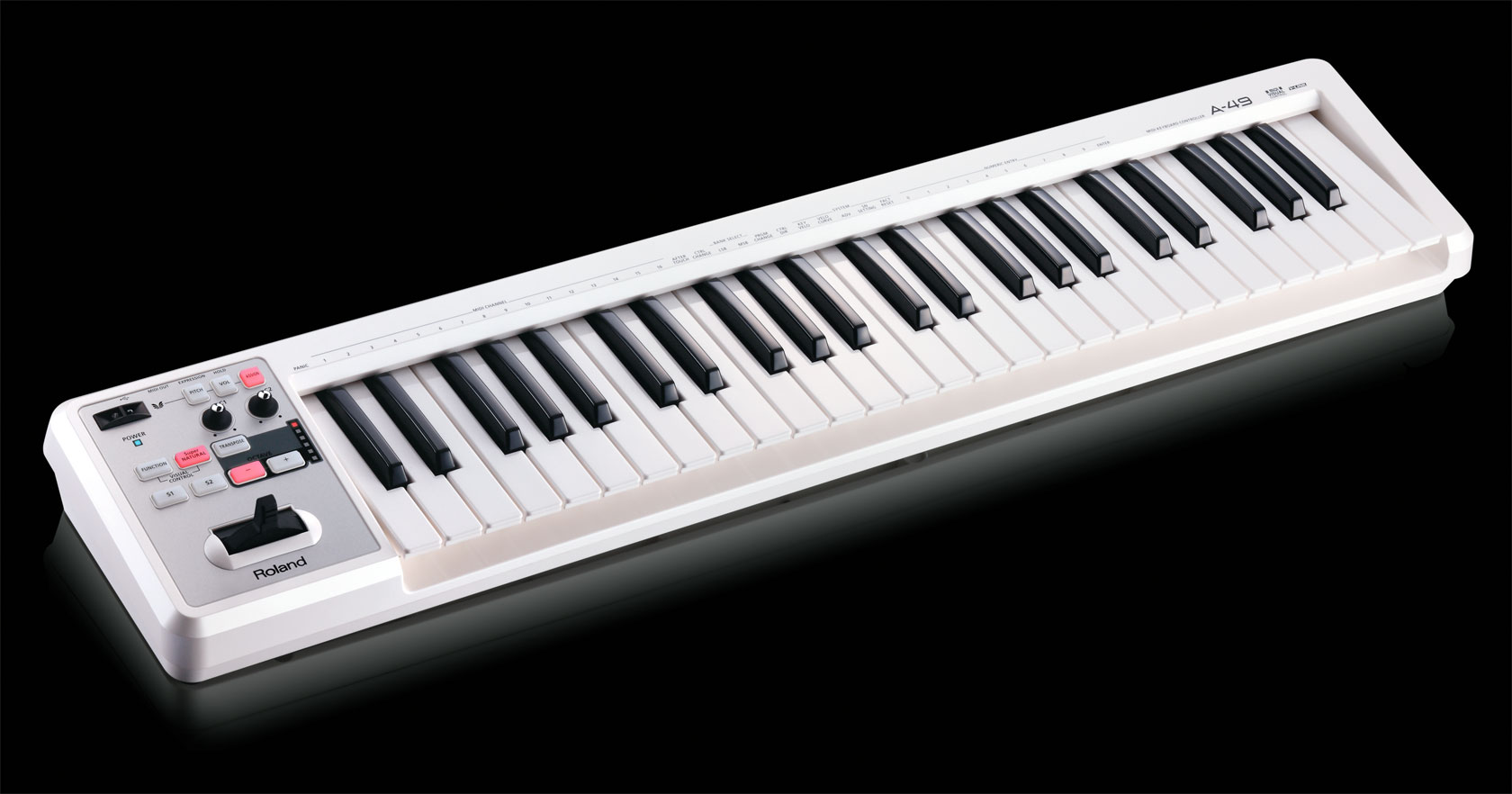 Roland A-49-WH Controller-keyboard