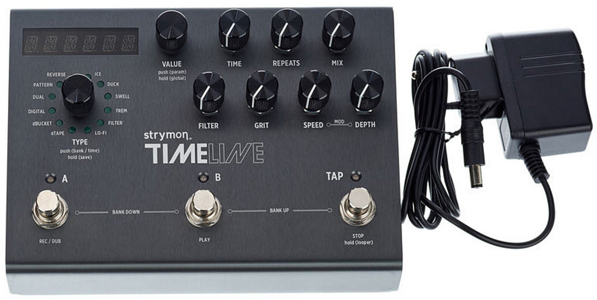 Strymon TimeLine Delay Reverb, delay & echo effect pedal