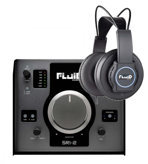 Fluid audio SRI-2 + Focus Offert Home studio set