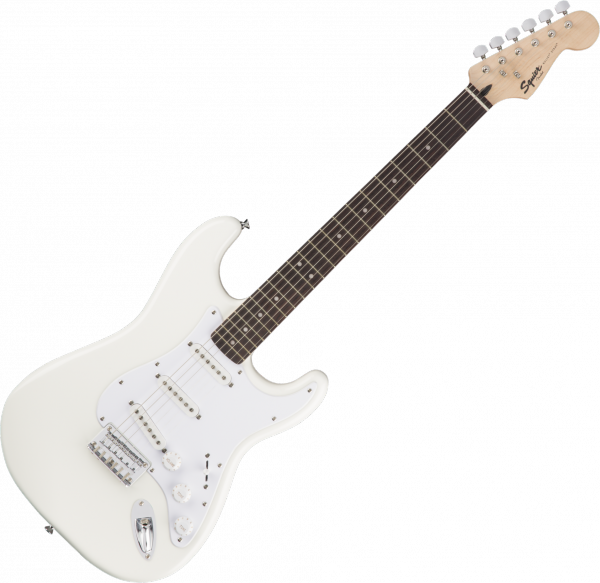 Squier Bullet Stratocaster HT SSS (LAU) - arctic white Str shape