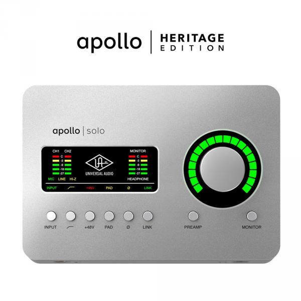 Universal audio Apollo Solo USB Heritage Edition Usb audio interface