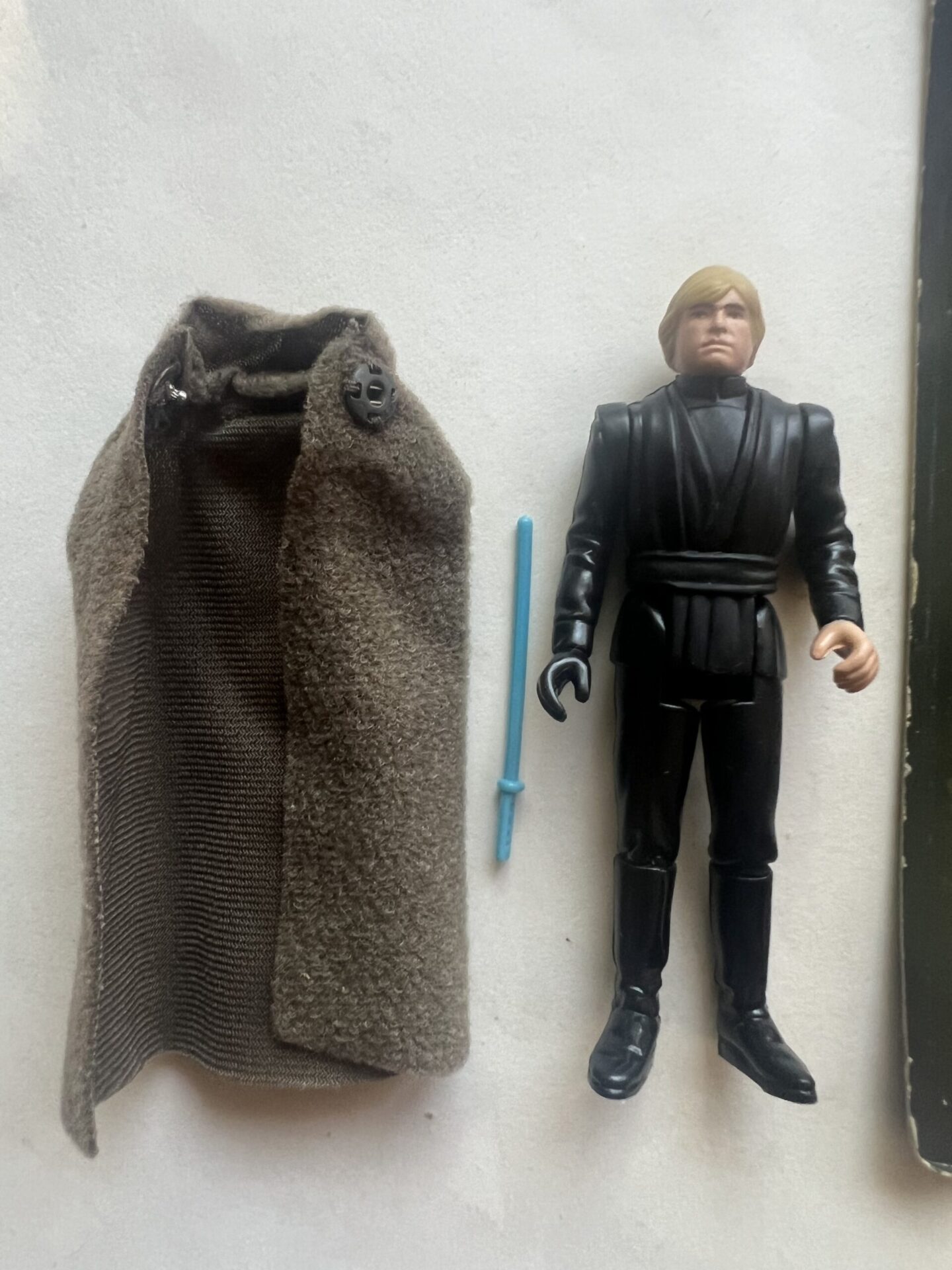 Luke Skywalker Jedi Knight- Kenner Star Wars 1983 blue saber snap