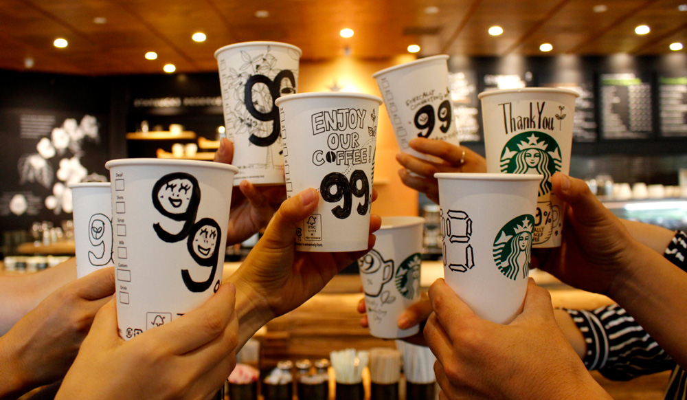 スターバックス日本上陸20周年記念に世界で初めての展開スターバックス