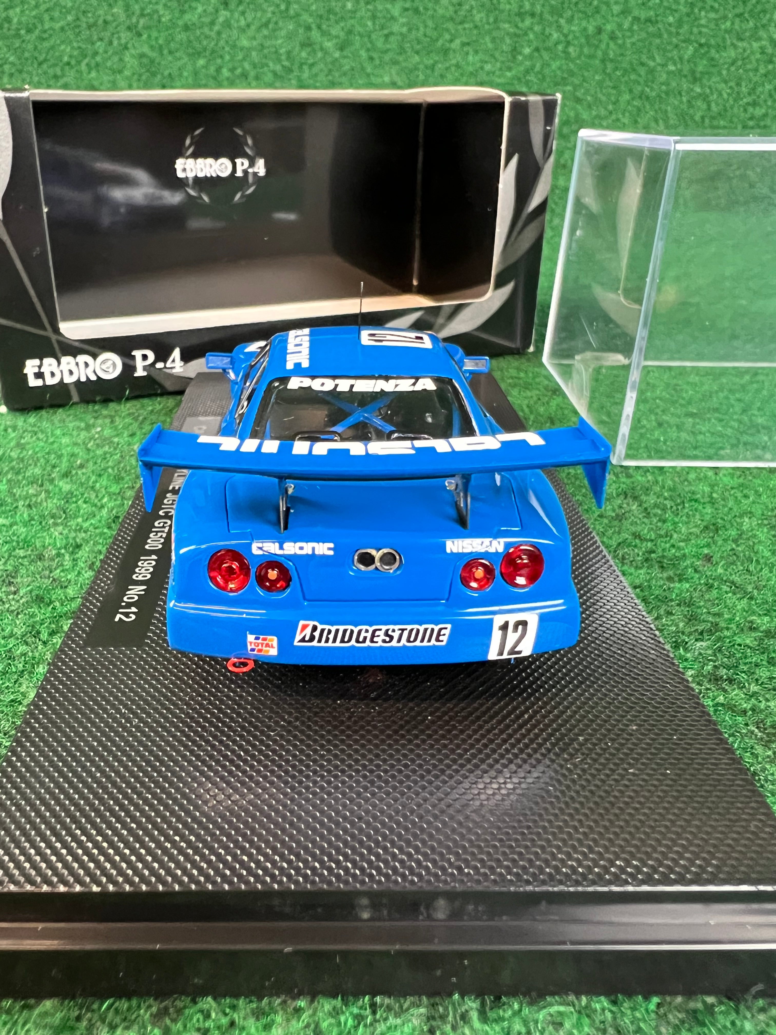 EBBRO P-4 - JGTC 1999 Calsonic Nissan Skyline R34 GTR 1/43 Scale