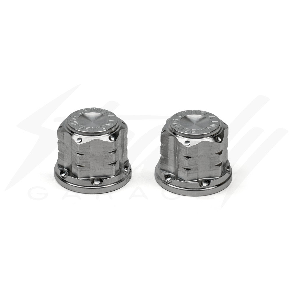 Chimera Engineering Jimmy's Nut Closed End FRONT Axle Nuts - Super