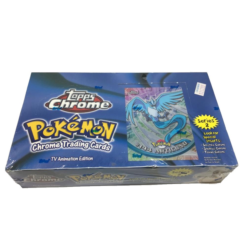 2000 Topps Chrome Pokemon Series 2 Box | Steel City Collectibles