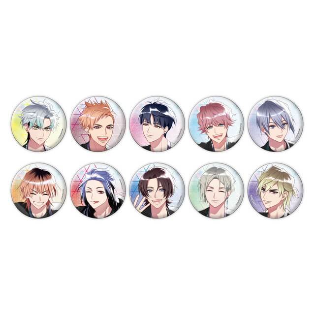 東京カラーソニック！！ Growing トレーディンググリッター缶バッジ