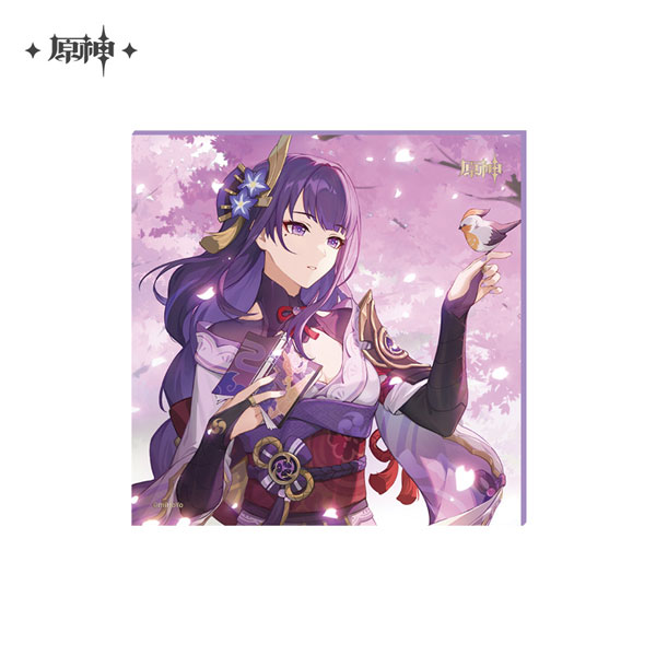 原神 運命の日シリーズ 色紙 雷電将軍 2023ver.：グッズ(輸入