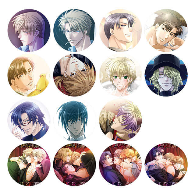 再受注】鬼畜眼鏡 トレーディング100mm缶バッジ vol.2：オリジナル