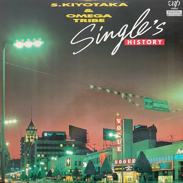 杉山清貴＆オメガトライブ / SINGLE'S HISTORY [LP - 30176-28