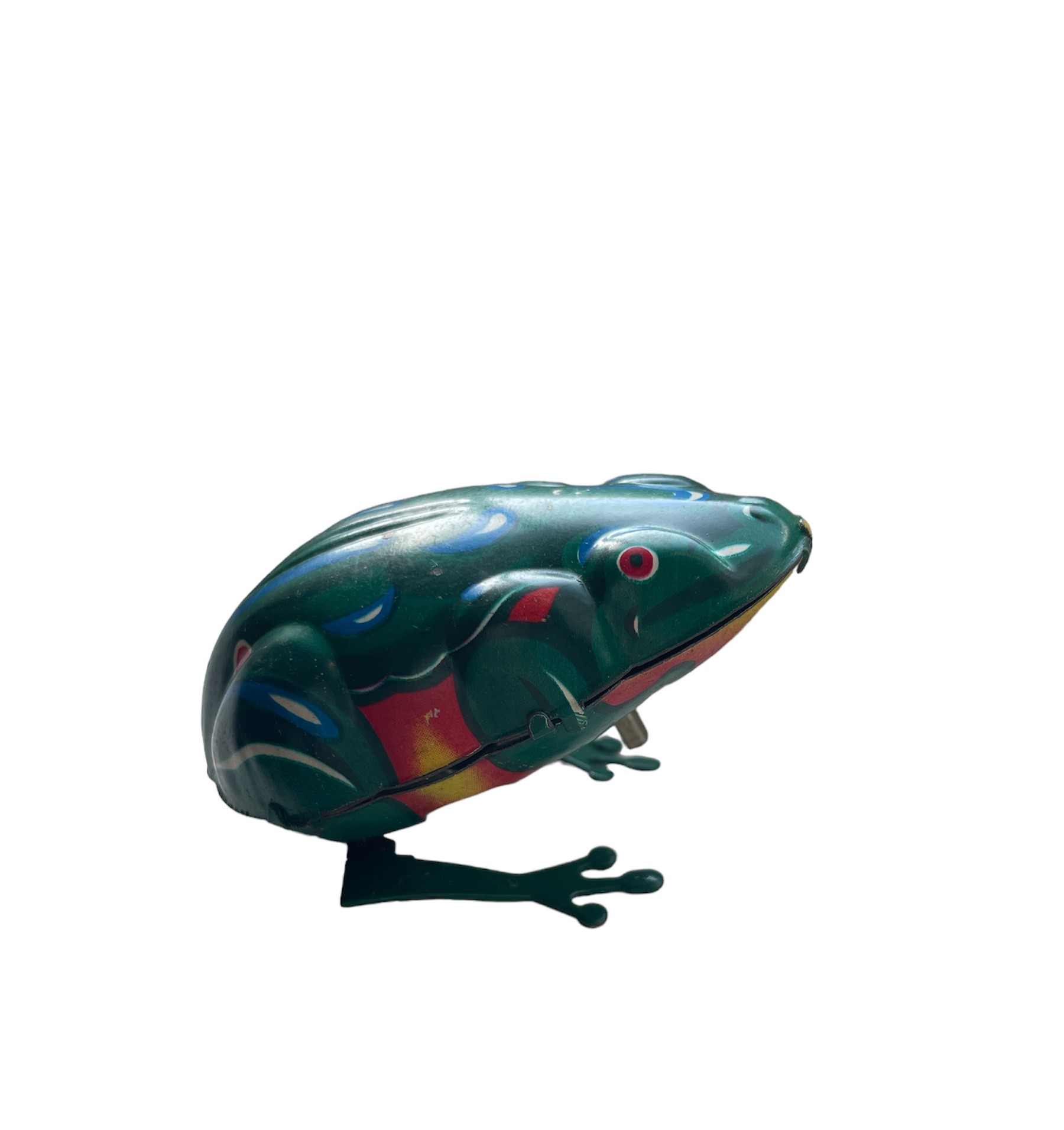 ブリキゼンマイ ジャンプカエル JMPING FROG CLOCKWORK MS002 跳蛙