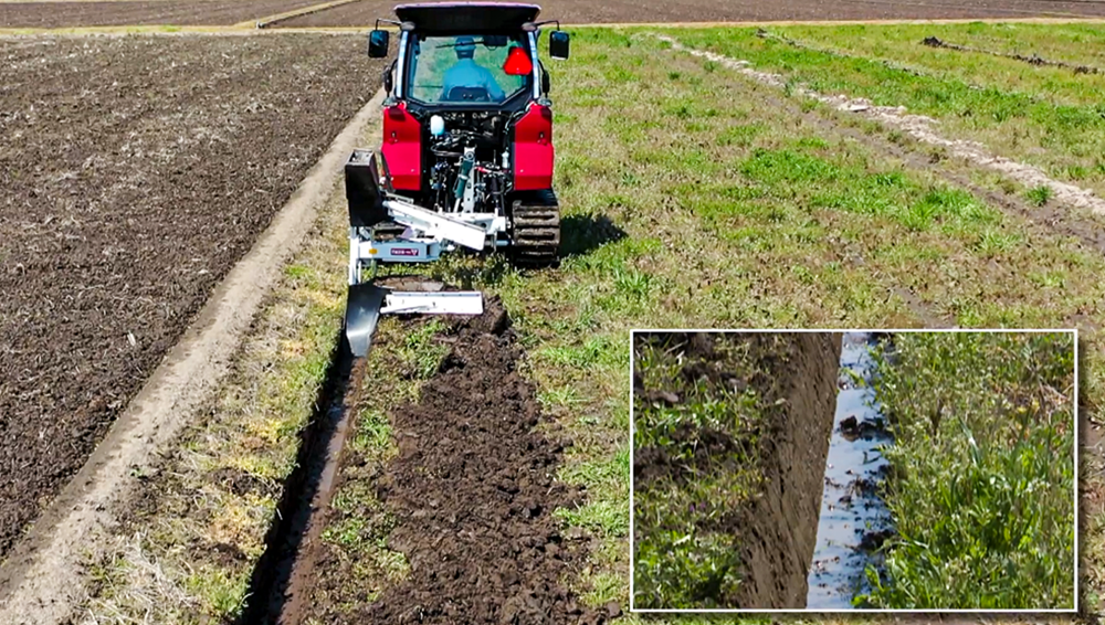 溝掘り機| 表面排水 | 製品情報 | スガノ農機株式会社（SUGANO）