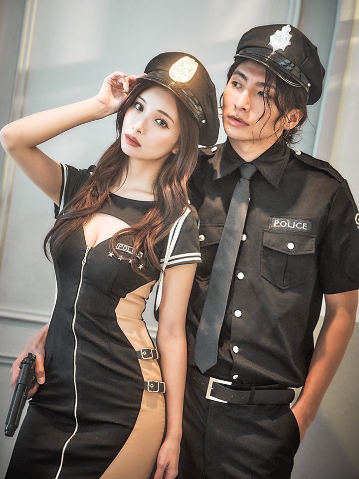 SALE!!】【即日発送】【ハロウィン】 ポリスコスプレ【コスプレ2点