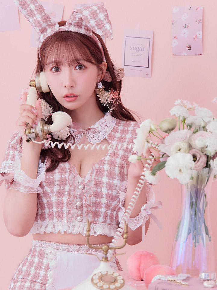 SALE!!】【即日発送】【ハロウィン】 ツイードバニーメイド