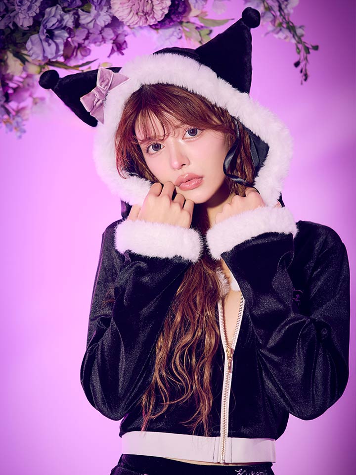 即日発送】【サンリオ】クロミ3wayセットアップルームウェア【4点