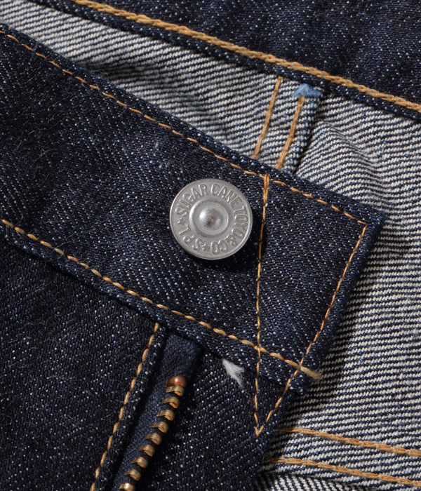 Lot No. SC42955 / 14oz. DENIM 1955Z MODEL (ZIPPER FLY) - SUGAR