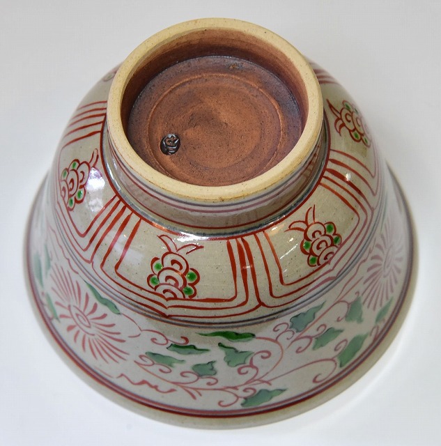 膳所焼 紅安南写茶碗 堀之内宗完箱書 すいぎょく園｜創業百年、お茶の