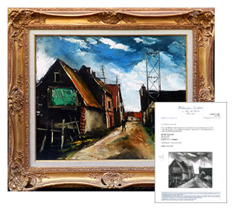 モーリス・ド・ヴラマンク 絵画販売 | 絵画販売 - 東京・銀座の翠波画廊