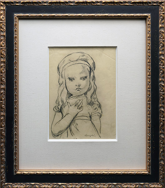 会期終了】藤田嗣治作品展「藤田の愛した子どもたち」 - アート・絵画