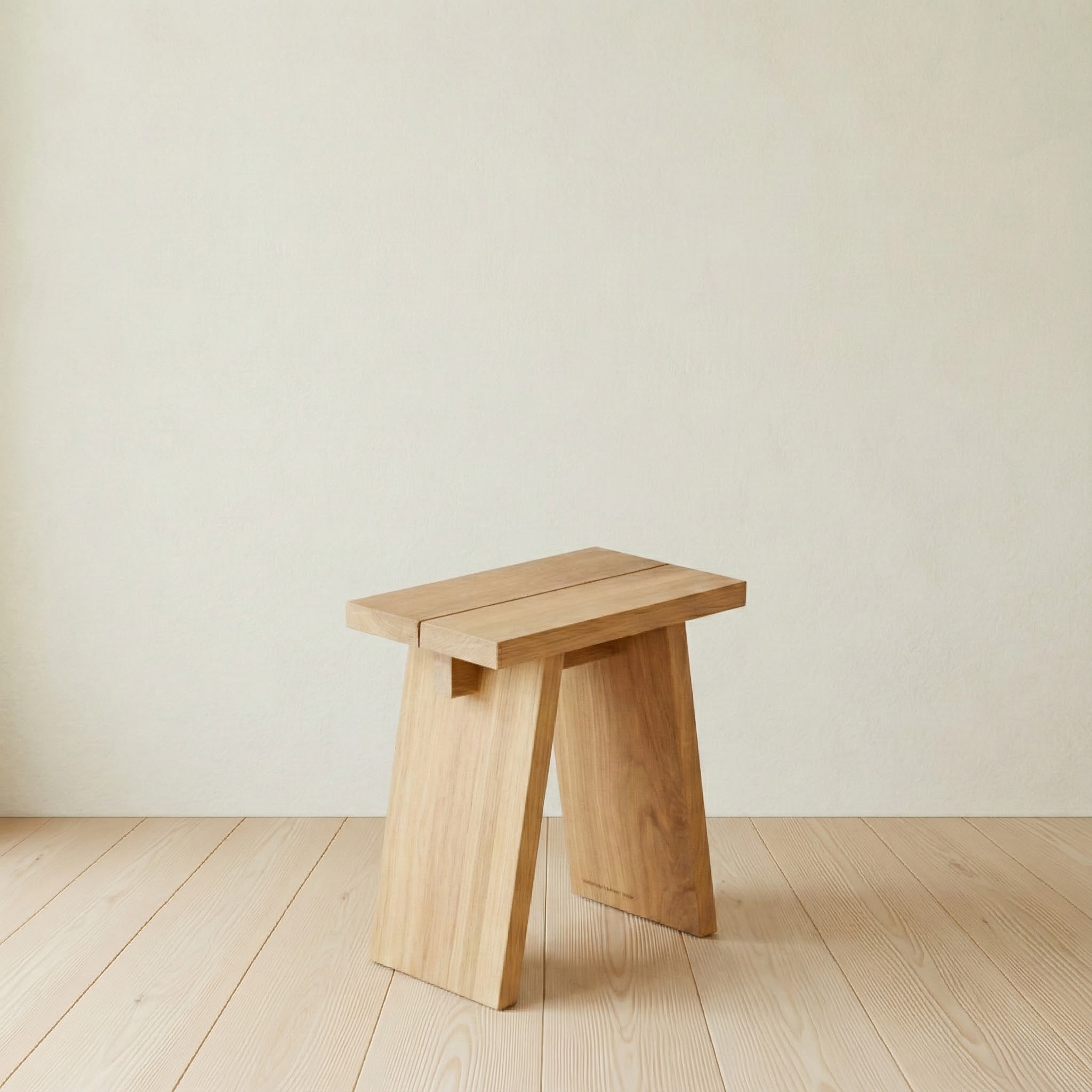 Ise Stool (white oak) - Summer Studio