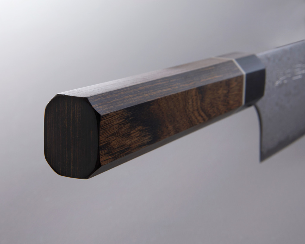 仙蔵 ブラックダマスカス 三徳包丁167mm | サンクラフトキッチン