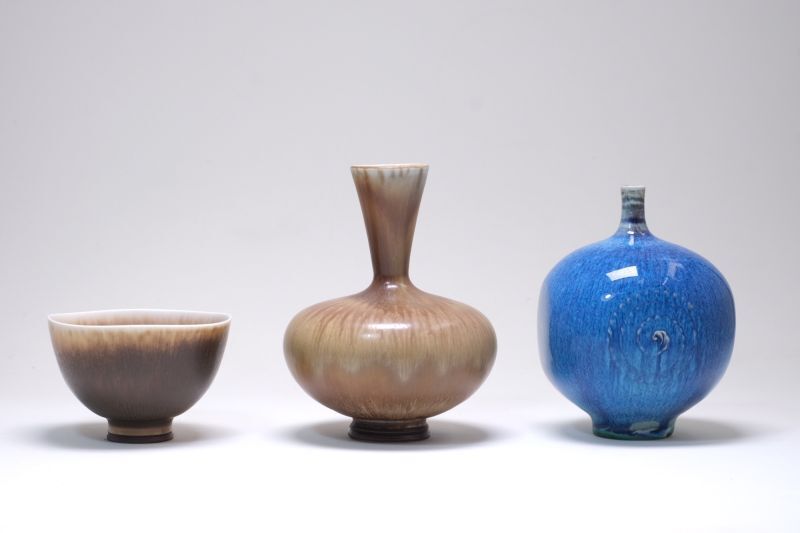 Gustavsberg/グスタフスベリ/Berndt Friberg/ベルント・フリーベリ/茶色器