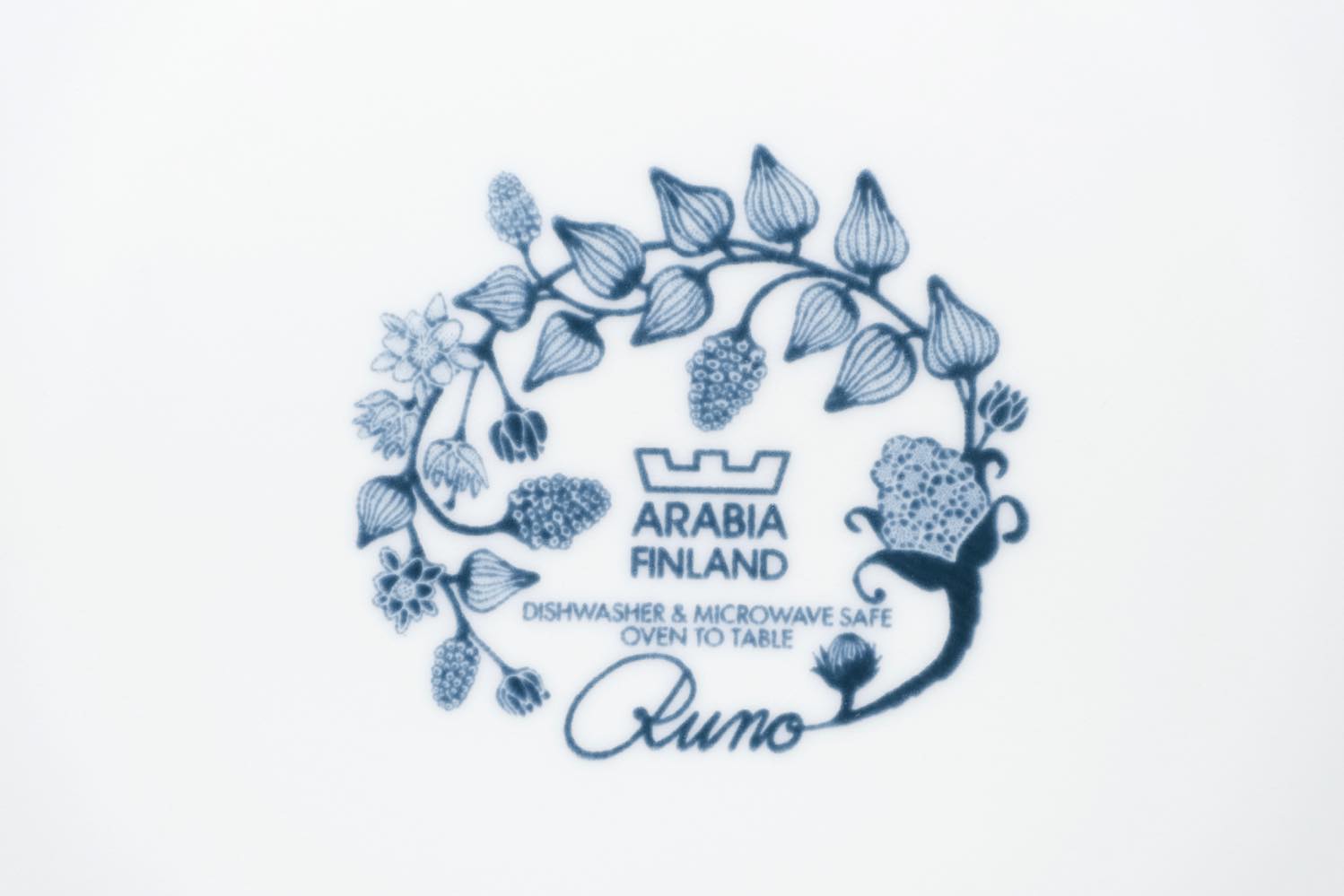 ARABIA/アラビア/Runo/ルノ/SPRING DROP/スプリングドロップ/プレート