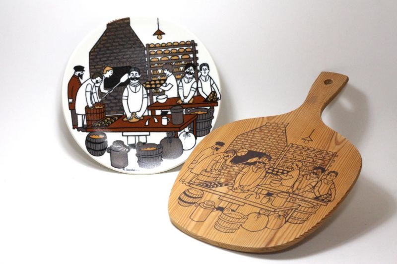 ARABIA/アラビア/ライヤ・ウオシッキネン/Osuusliike Elanto/限定パン